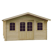 abri de jardin en bois forvik - decor et jardin